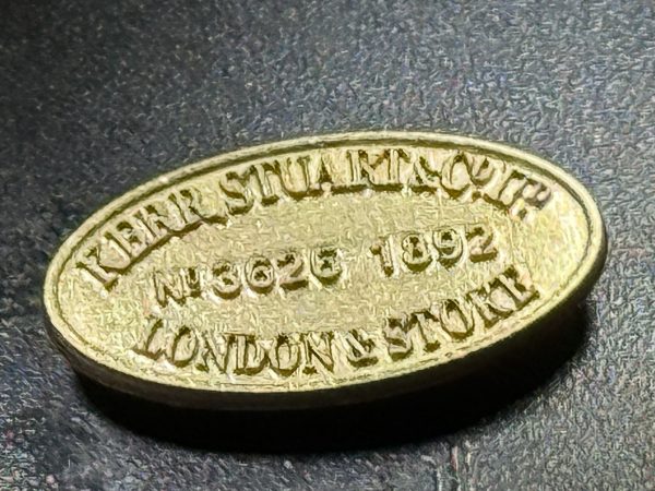 IMG_0309 16mm Kerr Stuart Builders Plate - Etched Brass