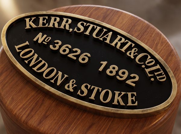 Image_20260502_190536 16mm Kerr Stuart Builders Plate - Etched Brass