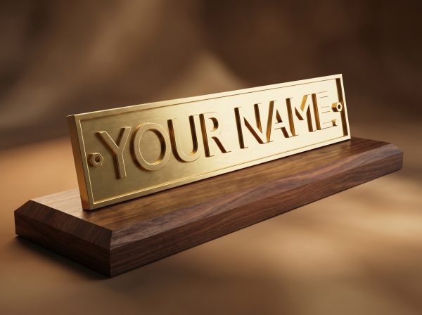 Image_20260505_202103 16mm Scale Custom Nameplate (1 pair) with your text - Etched Brass
