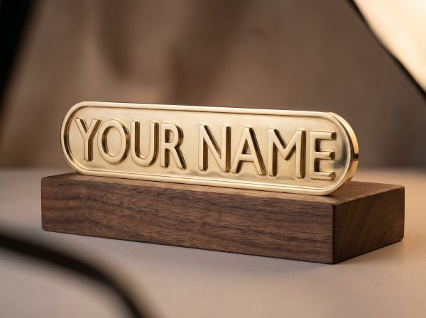 Image_20260505_203130 16mm Scale Custom Nameplate (1 pair) with your text - Etched Brass