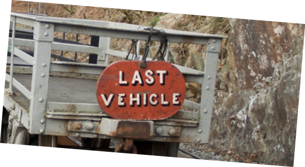 16mm "Last Vehicle" (LV) Plate - Etched Brass