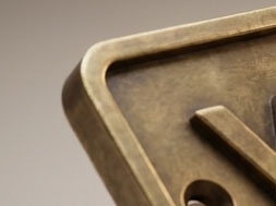 Your name custom 16mm nameplate - rounded corners pic 16mm Scale Custom Nameplate (1 pair) with your text - Etched Brass